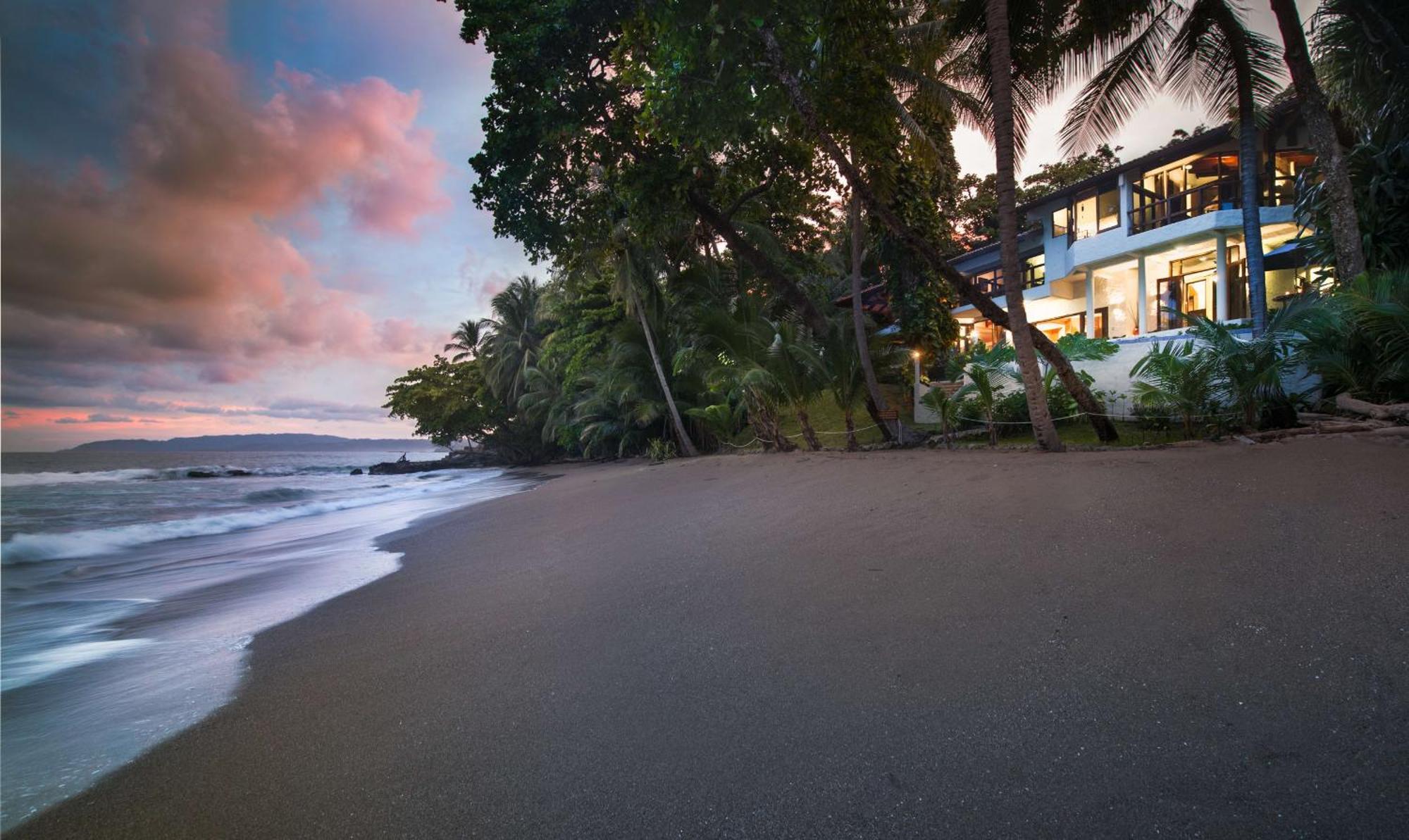 Elegant Costa Rican Villa With Oceanfront Infinity Pool Río Grande Dış mekan fotoğraf